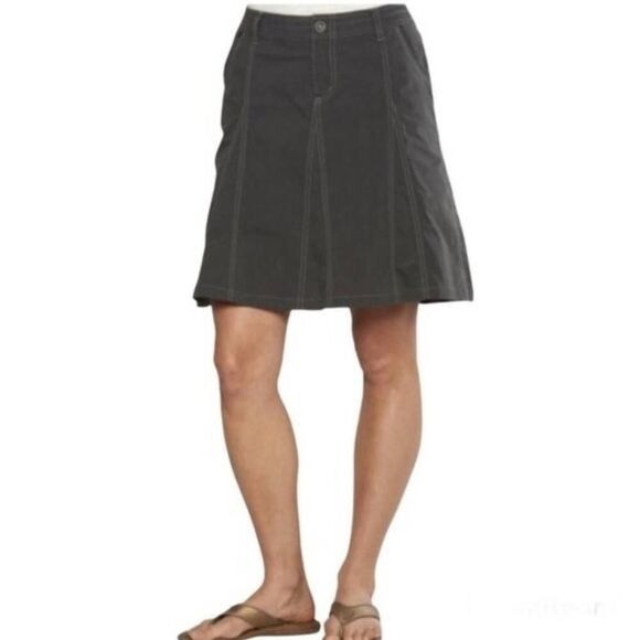 Kuhl Splash Hiking Athletic A-line skirt Charcoal - Picture 1 of 6